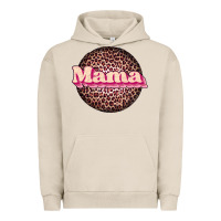 Pigment French Oak mama leopard Urban Hoodie - JahusDesignShop