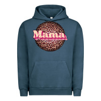 Pigment Midnight Navy mama leopard Urban Hoodie - JahusDesignShop