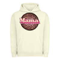 Pigment Pistachio mama leopard Urban Hoodie - JahusDesignShop