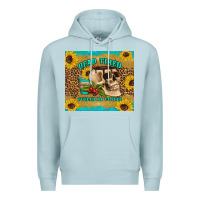 Blue Mist dead tired fueled by coffee Premium Hoodie - Artiststas