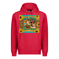 Cardinal dead tired fueled by coffee Premium Hoodie - Artiststas