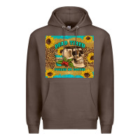 Coffee dead tired fueled by coffee Premium Hoodie - Artiststas