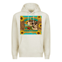 Oatmeal Heather dead tired fueled by coffee Premium Hoodie - Artiststas