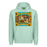 Seafoam dead tired fueled by coffee Premium Hoodie - Artiststas