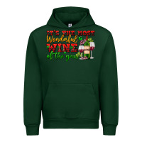 Forest Green its the most wonderful wine of the year Urban Hoodie - AdoDesignShop