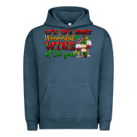 Pigment Midnight Navy its the most wonderful wine of the year Urban Hoodie - AdoDesignShop