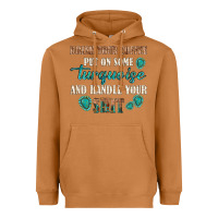 Meerkat drink your coffee and handle your shit Heavyweight Hoodie - texasbilliewilder