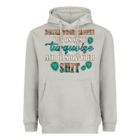 Moon Dust drink your coffee and handle your shit Heavyweight Hoodie - texasbilliewilder