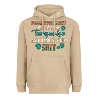 Mushroom drink your coffee and handle your shit Heavyweight Hoodie - texasbilliewilder