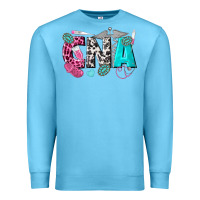 Ocean Blue cna Premium Sweatshirt - texasbilliewilder