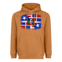 Meerkat dominican and puerto rico flag Heavyweight Hoodie - texasbilliewilder