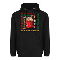Black tis the season Heavyweight Hoodie - Zillion Design Studio