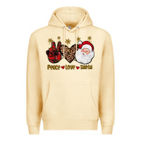 Pina Colada peace love santa Premium Hoodie - JahusDesignShop
