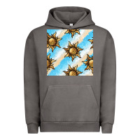 Pigment Tornado leopard sun seamless pattern Urban Hoodie - BundleAndBundleShop