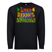 Black love support advocate Premium Sweatshirt - Zillion Design Studio