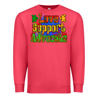 Cardinal love support advocate Premium Sweatshirt - Zillion Design Studio