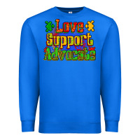 True Royal love support advocate Premium Sweatshirt - Zillion Design Studio