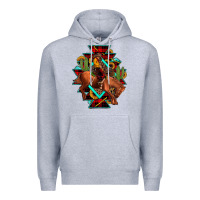 Heather Grey aztec rodeo cowboy christmas Premium Hoodie - JahusDesignShop