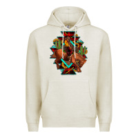 Oatmeal Heather aztec rodeo cowboy christmas Premium Hoodie - JahusDesignShop