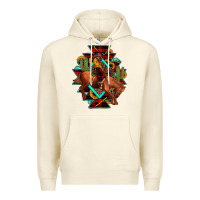 Sandshell aztec rodeo cowboy christmas Premium Hoodie - JahusDesignShop