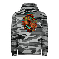 Slate Camo aztec rodeo cowboy christmas Premium Hoodie - JahusDesignShop
