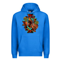 True Royal aztec rodeo cowboy christmas Premium Hoodie - JahusDesignShop