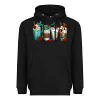 Black faith coffee cups Heavyweight Hoodie - texasbilliewilder