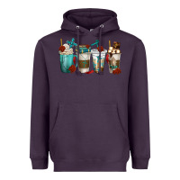 Plum faith coffee cups Heavyweight Hoodie - texasbilliewilder
