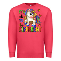 Cardinal it's ok to be different Premium Sweatshirt - Zillion Design Studio