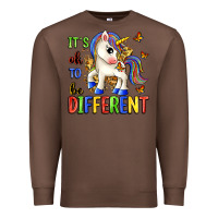 Chestnut it's ok to be different Premium Sweatshirt - Zillion Design Studio