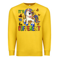 Lemon it's ok to be different Premium Sweatshirt - Zillion Design Studio