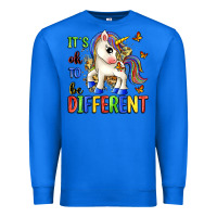 True Royal it's ok to be different Premium Sweatshirt - Zillion Design Studio