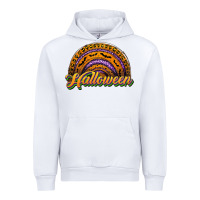 White halloween rainbow Urban Hoodie - JahusDesignShop