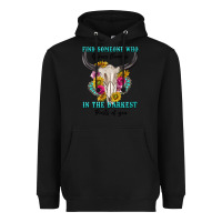 Black find someone who in the darkest parts of you Heavyweight Hoodie - texasbilliewilder