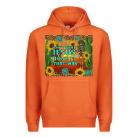Carrot don't think jesus done it that way western skeleton cactus Premium Hoodie - Artiststas
