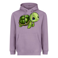 Lavender cute turtle Heavyweight Hoodie - Zillion Design Studio