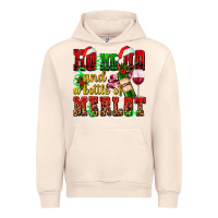 Sandshell ho ho ho and a bottle of merlot Urban Hoodie - AdoDesignShop