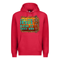 Cardinal don't jesus done it that way western skeleton Premium Hoodie - Artiststas