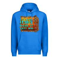 True Royal don't jesus done it that way western skeleton Premium Hoodie - Artiststas