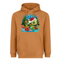 Meerkat christmas turtle Heavyweight Hoodie - Zillion Design Studio