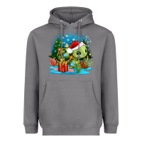 Storm christmas turtle Heavyweight Hoodie - Zillion Design Studio