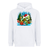 White christmas turtle Heavyweight Hoodie - Zillion Design Studio