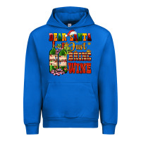 Cobalt dear santa just bring wine Urban Hoodie - AdoDesignShop