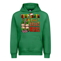 Emerald dear santa just bring wine Urban Hoodie - AdoDesignShop