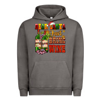 Pigment Tornado dear santa just bring wine Urban Hoodie - AdoDesignShop