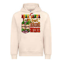 Sandshell dear santa just bring wine Urban Hoodie - AdoDesignShop