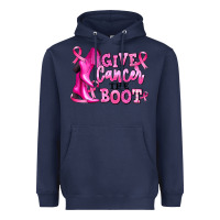 Navy give cancer the boot Heavyweight Hoodie - RanaPortraitStore