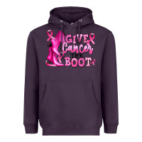 Plum give cancer the boot Heavyweight Hoodie - RanaPortraitStore