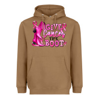 Toasted Coconut give cancer the boot Heavyweight Hoodie - RanaPortraitStore