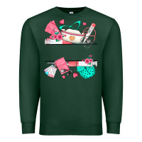 Sports Green custom name nurse Premium Sweatshirt - texasbilliewilder